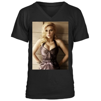 Scarlett Johansson Men's V-Neck T-Shirt