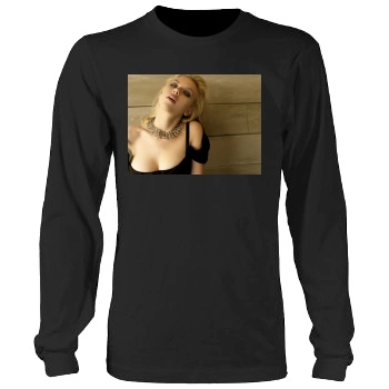 Scarlett Johansson Men's Heavy Long Sleeve TShirt