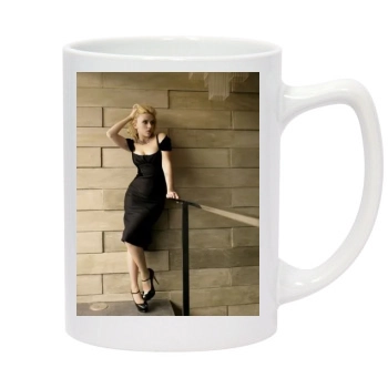 Scarlett Johansson 14oz White Statesman Mug