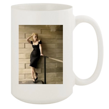 Scarlett Johansson 15oz White Mug