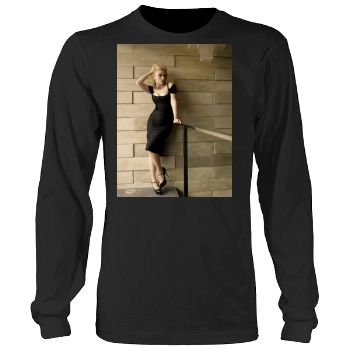 Scarlett Johansson Men's Heavy Long Sleeve TShirt