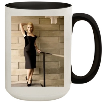 Scarlett Johansson 15oz Colored Inner & Handle Mug