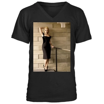 Scarlett Johansson Men's V-Neck T-Shirt