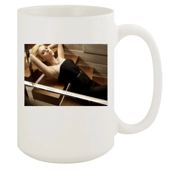 Scarlett Johansson 15oz White Mug