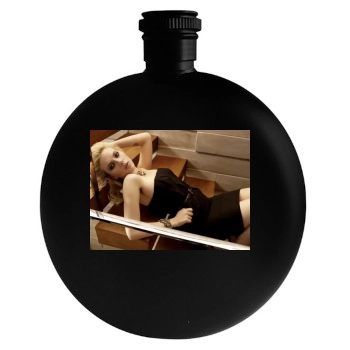 Scarlett Johansson Round Flask