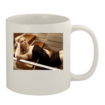 Scarlett Johansson 11oz White Mug