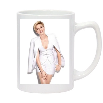 Scarlett Johansson 14oz White Statesman Mug