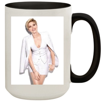 Scarlett Johansson 15oz Colored Inner & Handle Mug