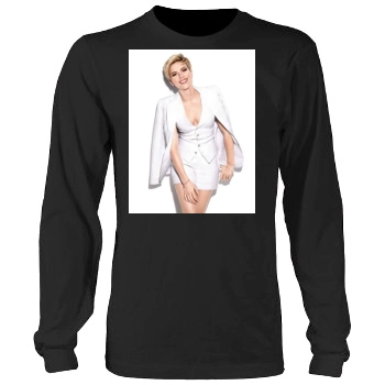 Scarlett Johansson Men's Heavy Long Sleeve TShirt