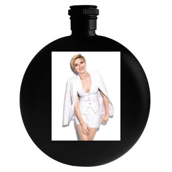 Scarlett Johansson Round Flask