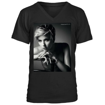 Scarlett Johansson Men's V-Neck T-Shirt