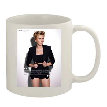 Scarlett Johansson 11oz White Mug