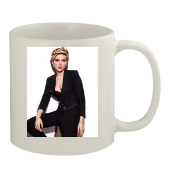 Scarlett Johansson 11oz White Mug