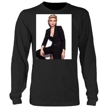 Scarlett Johansson Men's Heavy Long Sleeve TShirt