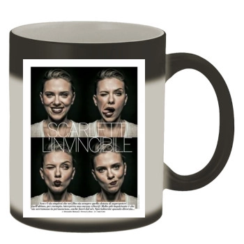 Scarlett Johansson Color Changing Mug