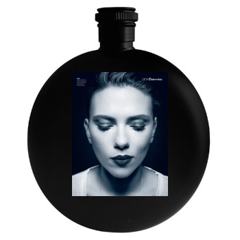 Scarlett Johansson Round Flask