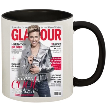 Scarlett Johansson 11oz Colored Inner & Handle Mug