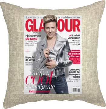 Scarlett Johansson Pillow