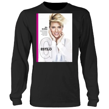 Scarlett Johansson Men's Heavy Long Sleeve TShirt