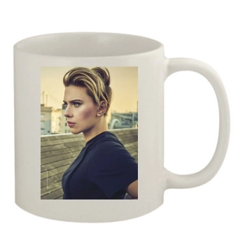 Scarlett Johansson 11oz White Mug