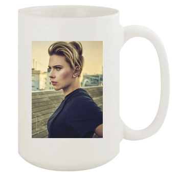 Scarlett Johansson 15oz White Mug