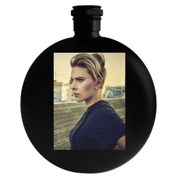 Scarlett Johansson Round Flask