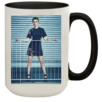 Scarlett Johansson 15oz Colored Inner & Handle Mug