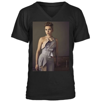 Scarlett Johansson Men's V-Neck T-Shirt