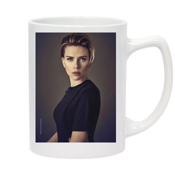 Scarlett Johansson 14oz White Statesman Mug