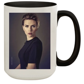 Scarlett Johansson 15oz Colored Inner & Handle Mug