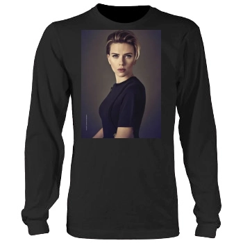 Scarlett Johansson Men's Heavy Long Sleeve TShirt