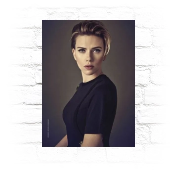 Scarlett Johansson Metal Wall Art