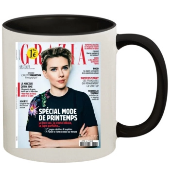 Scarlett Johansson 11oz Colored Inner & Handle Mug