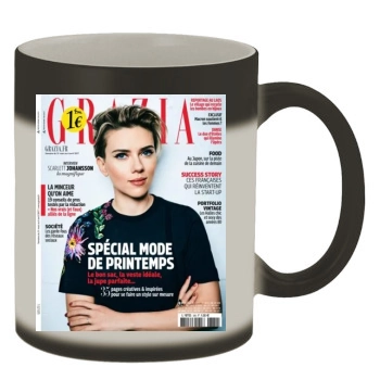 Scarlett Johansson Color Changing Mug