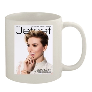 Scarlett Johansson 11oz White Mug