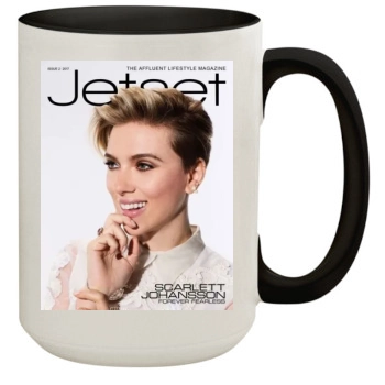 Scarlett Johansson 15oz Colored Inner & Handle Mug