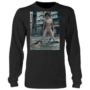 Scarlett Johansson Men's Heavy Long Sleeve TShirt