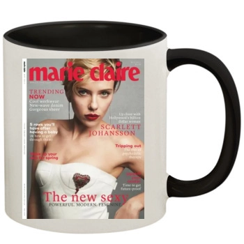 Scarlett Johansson 11oz Colored Inner & Handle Mug