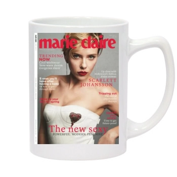 Scarlett Johansson 14oz White Statesman Mug