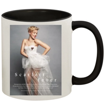 Scarlett Johansson 11oz Colored Inner & Handle Mug