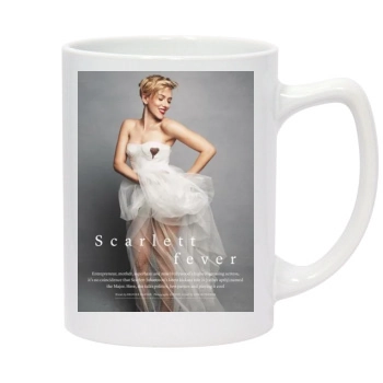 Scarlett Johansson 14oz White Statesman Mug