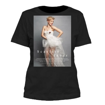 Scarlett Johansson Women's Cut T-Shirt