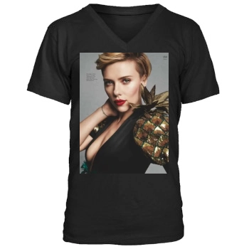 Scarlett Johansson Men's V-Neck T-Shirt