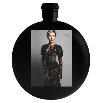 Scarlett Johansson Round Flask