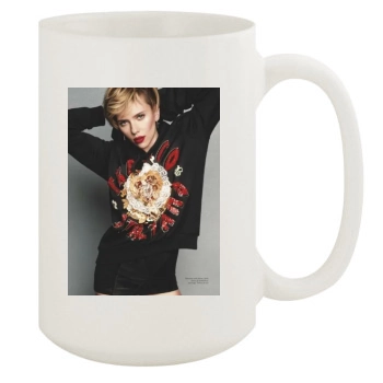 Scarlett Johansson 15oz White Mug