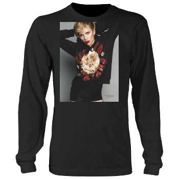 Scarlett Johansson Men's Heavy Long Sleeve TShirt