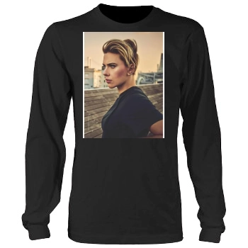 Scarlett Johansson Men's Heavy Long Sleeve TShirt