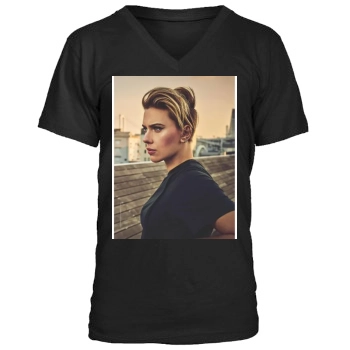 Scarlett Johansson Men's V-Neck T-Shirt