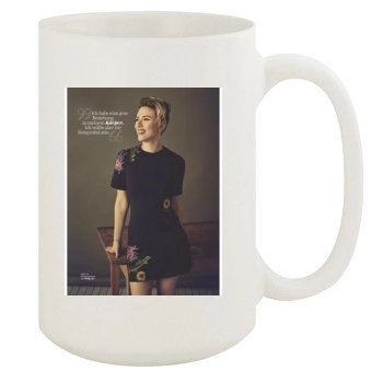 Scarlett Johansson 15oz White Mug