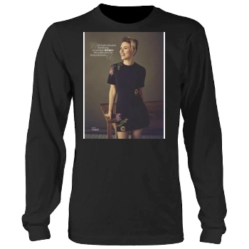 Scarlett Johansson Men's Heavy Long Sleeve TShirt